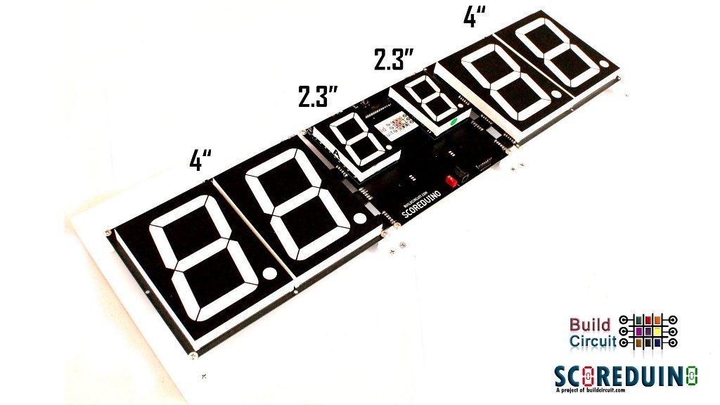 Detachable SCORE6- Tennis/Table Tennis Ping Pong DIY digital scoreboard