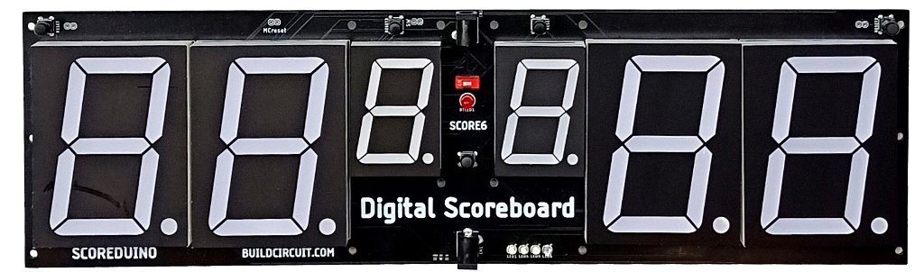 How to use SCOREDUINO-SCORE6 Ping Pong Table Tennis Scoreboard
