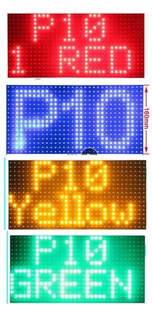 4 colors vertical display cricket scoreboard