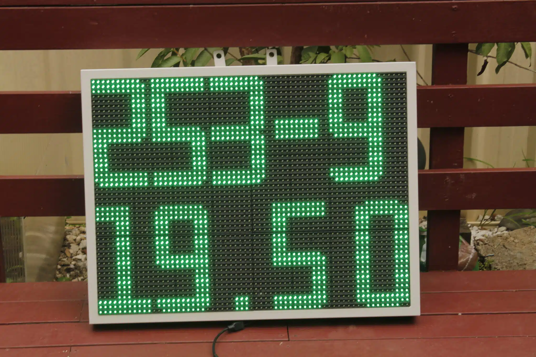 640mmx480mm Digital Cricket Scoreboard with LIVE score updates