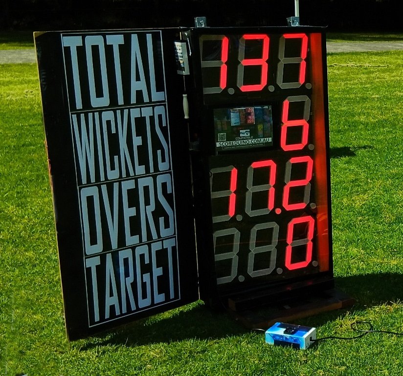 Rent a digital Cricket Scoreboard in Sydney